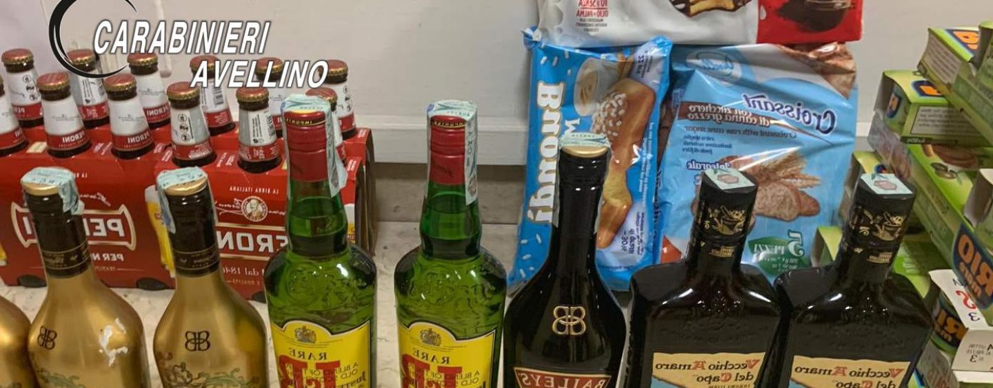 Sorpresi con alcolici e alimentari di dubbia provenienza: scatta la denuncia per tre stranieri