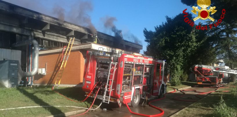 Incendio, i primi dati: valori nella norma, nessun allarme. In attesa di notizie sulla diossina