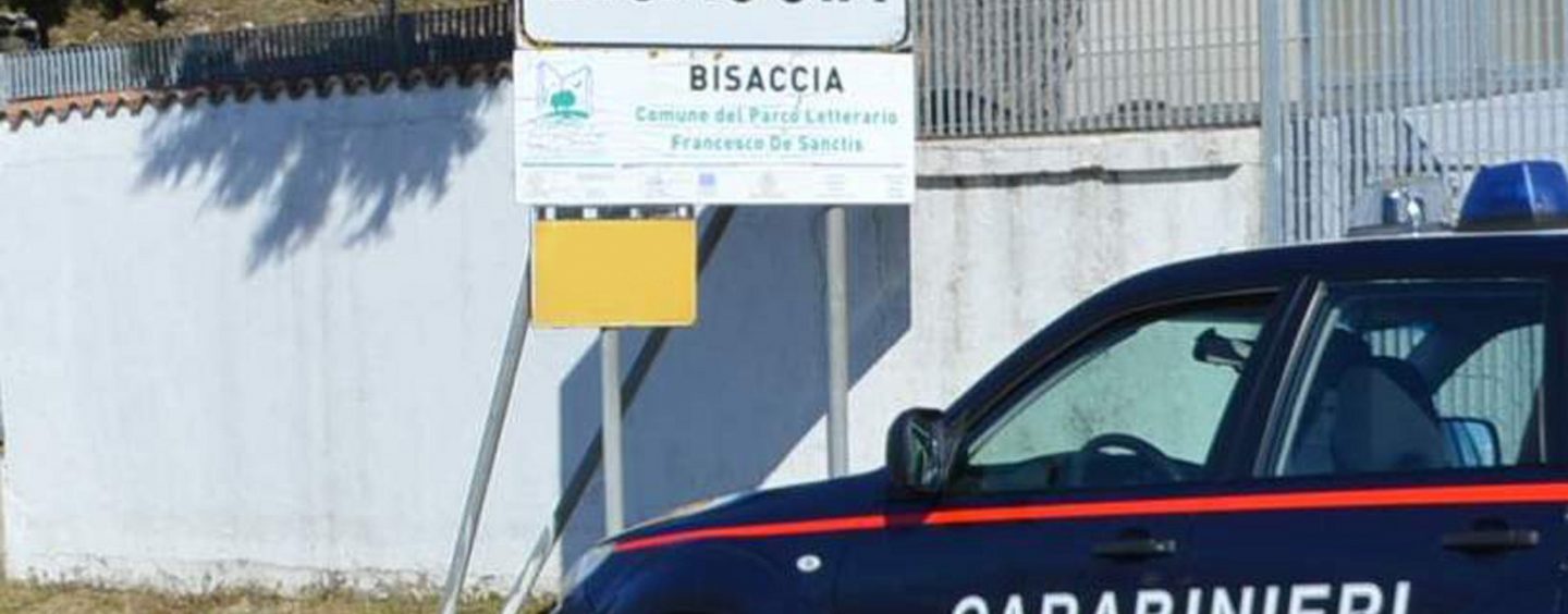 Bisaccia, minaccia i carabinieri durante un controllo: 35enne ai domiciliari ritorna in carcere