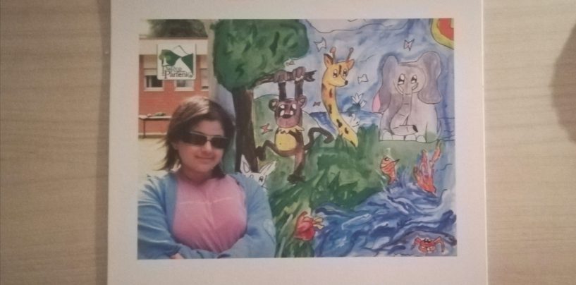 Il talento di Alessia in un calendario: il ricavato “donerà” alberi al Parco del Partenio