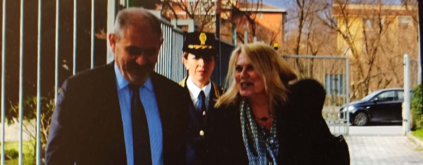 Il Prefetto Paola Spena in visita in Questura, ad accoglierla il Questore Maurizio Terrazzi