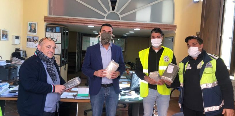 Mandamento, imprenditori solidali: Pannone regala 1.000 mascherine