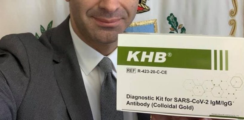 Habemus test rapidi, Festa: “Modello Avellino contro il Coronavirus”