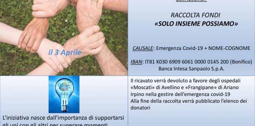 Giornata Mondiale della Consapevolezza sull’Autismo: da Ariano una raccolta fondi