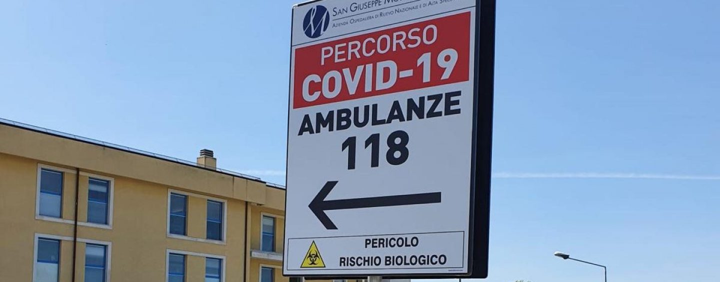 Il Covid Hospital del “Moscati” si svuota: rimane solo un paziente positivo ricoverato in Malattie Infettive