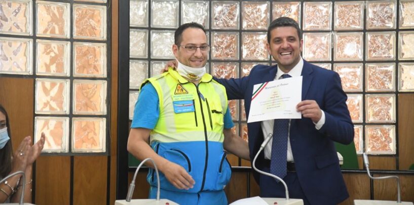 Mercogliano, riconoscimento in Comune per chi ha lottato contro il Covid