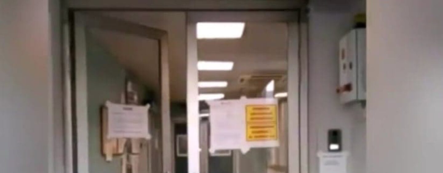 VIDEO/Pronto Soccorso Solofra chiuso da mesi ma gli ingressi sono aperti: chiunque può entrare, sicurezza a rischio