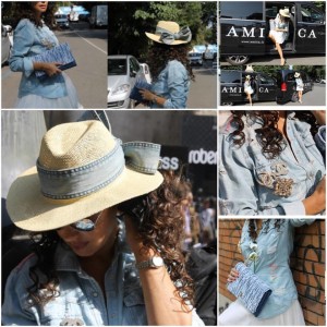 Paola Lauretano al Fashion week di Milano