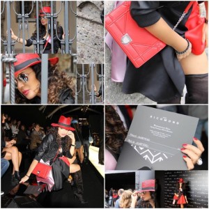 Paola Lauretano all'evento moda Richmond