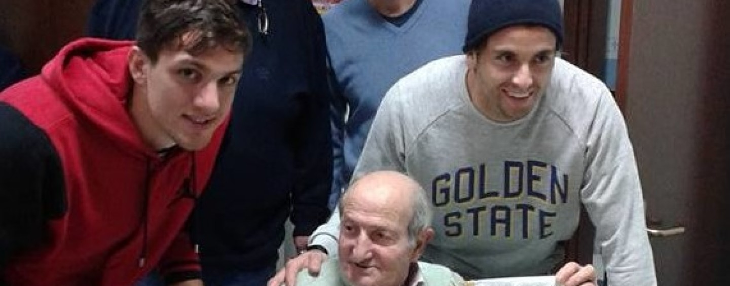 Avellino Calcio – Lupi solidali: i calciatori regalano un sorriso agli anziani del “Rubilli”