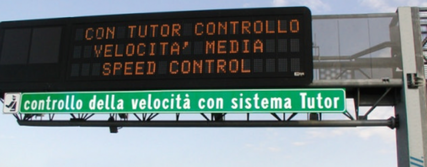 Tornano i tutor sulle Autostrade: attivati anche in Campania e nel tratto irpino dell’A16