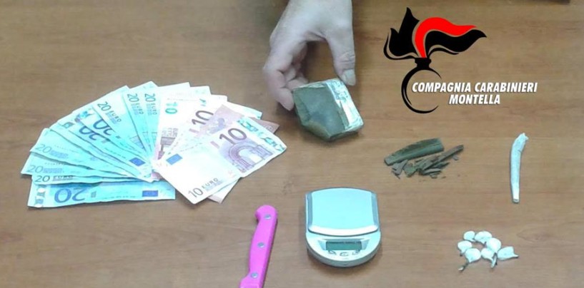 Droga nelle scuole di Montella, arrestato spacciatore e sequestrato fumo e erba a 5 studenti