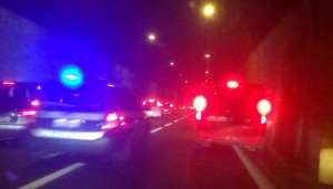 Il traffico in tilt in Galleria