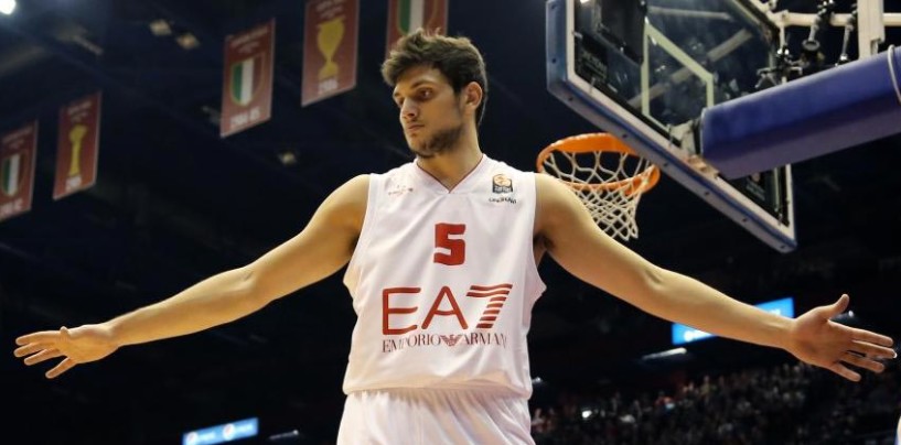 Basket, clamoroso a Milano: Alessandro Gentile lascia l’Olimpia