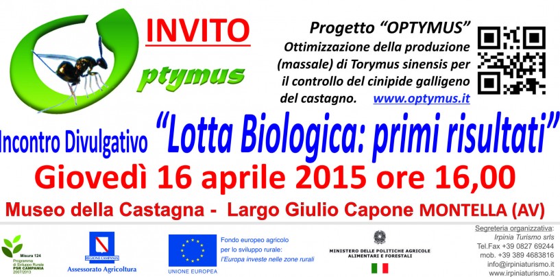 Montella, progetto “Optymus” incontro divulgativo “Lotta biologica”: i primi risultati