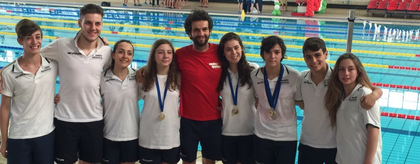 Nuoto, successi per la SSD Incontro: Francesca Panella Campionessa Italiana nei 50 stile libero