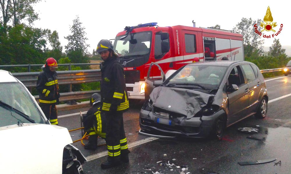 La foto dell'incidente
