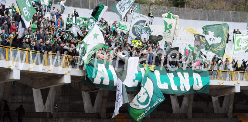 Ascoli-Avellino, il dato definitivo dei tifosi biancoverdi al “Del Duca”