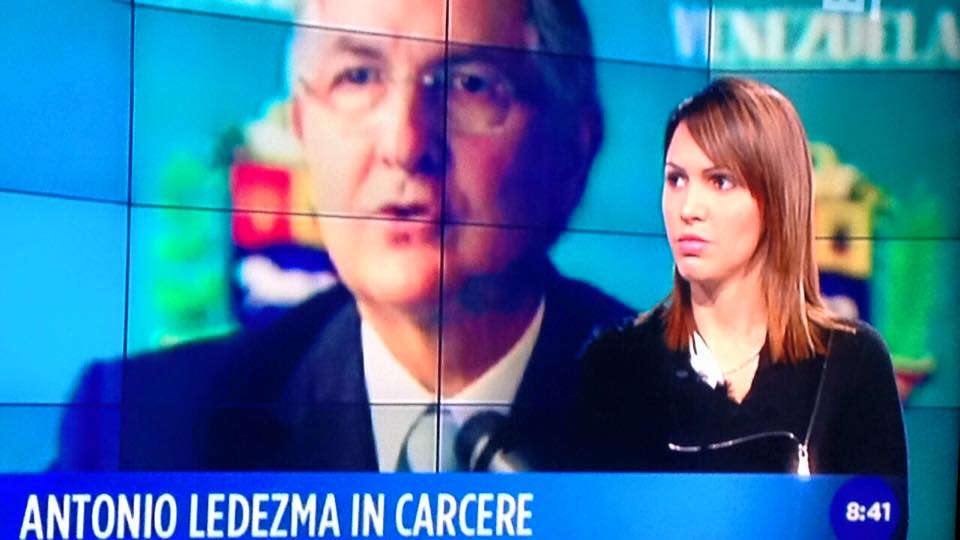 L’arresto di Ledezma, dall’Irpinia l’appello della figlia Vanessa