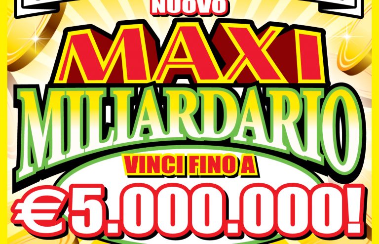 Nuovo Maxi Miliardario, strepitosa vincita da 5 milioni di euro in Campania