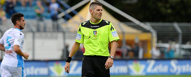 Designazioni arbitrali: a  Frosinone l’Avellino ritrova Baroni