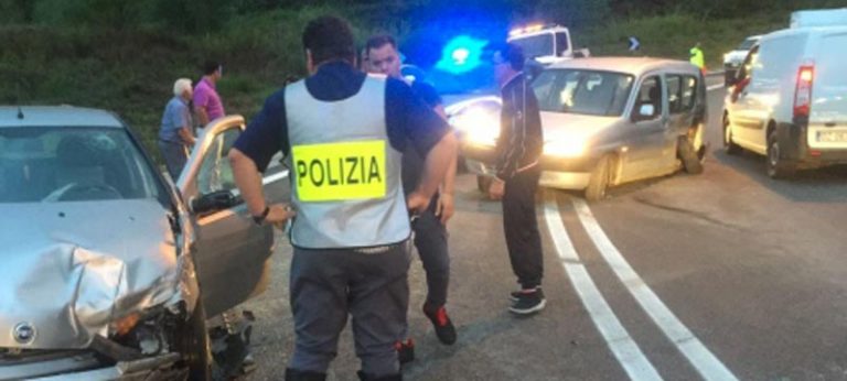 Incidente stradale sulla Fondovalle Sele, paura per un anziano di Calitri