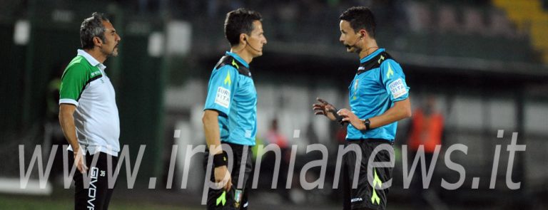 Avellino Calcio – A Vercelli fischia Martinelli: Novellino è avvertito