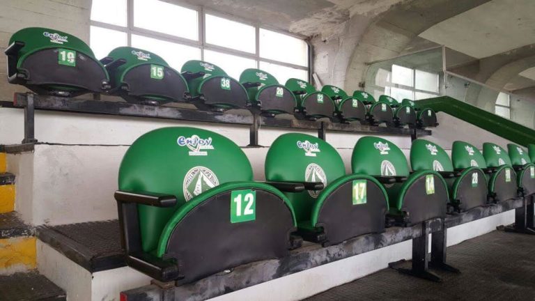 Avellino Calcio – Nuovo look nella Tribuna d’Onore del Partenio-Lombardi