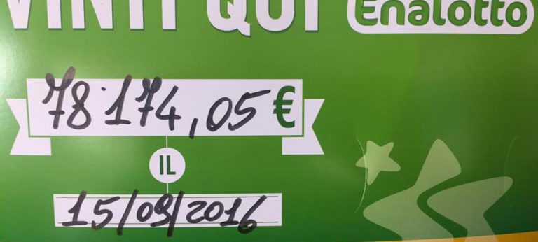 La Dea bendata bacia ancora Atripalda, pioggia di euro grazie al SuperEnalotto