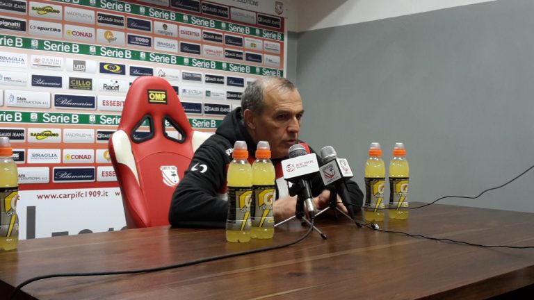 Avellino Calcio – Castori, carezza ai lupi: “Meritano una classifica diversa”