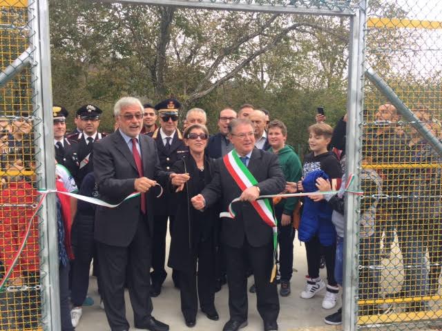 Il Prefetto a Marzano di Nola, inaugurato il campo di calcio “Io gioco legale”