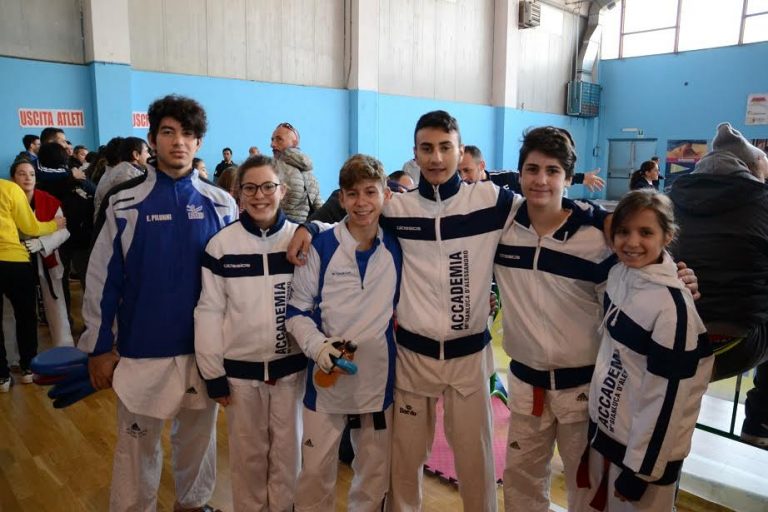 Taekwondo, 13 Medaglie per l’Accademia di D’Alessandro