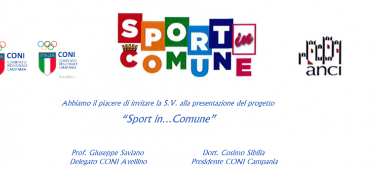 “Sport in… Comune”: martedì la prima edizione all’Itis “Guido Dorso”