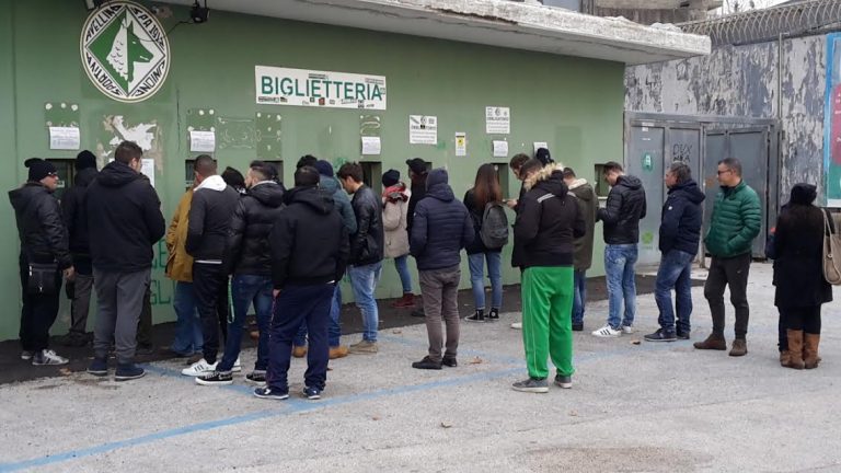 Benevento-Avellino, caccia al biglietto da mercoledì