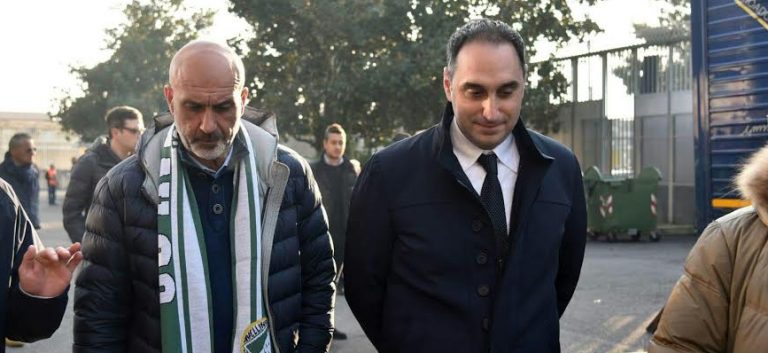 Avellino Calcio – Gubitosa abbraccia il sindaco di Amatrice