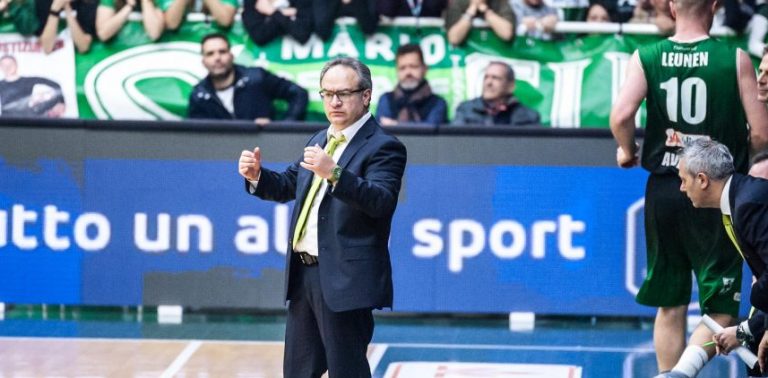 VIDEO/ Sacripanti: “Giornata storica per Avellino. Cusin? Difficile sostituirlo con un italiano”