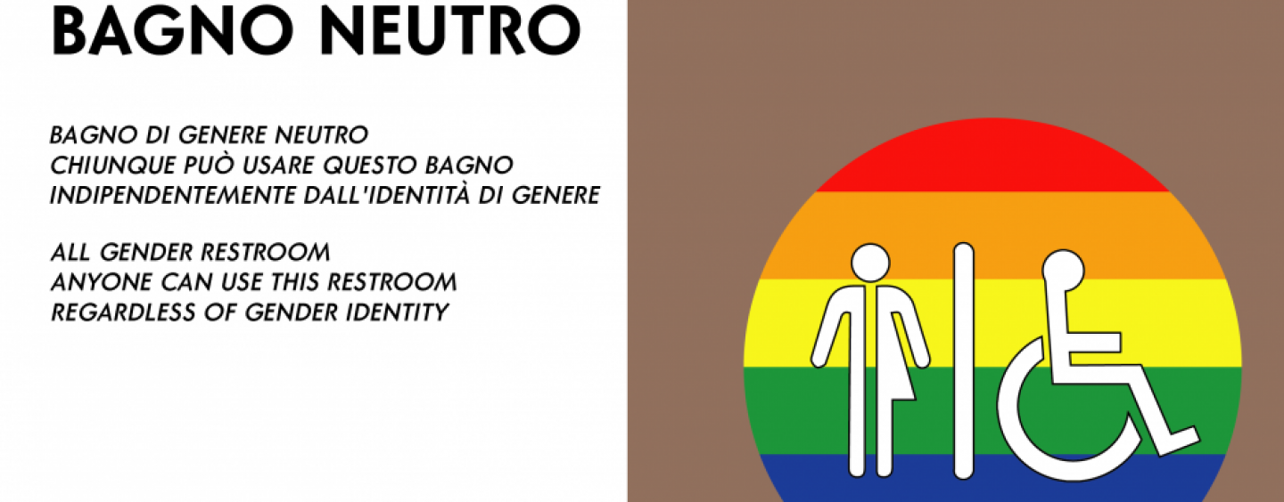 Bagno “no gender” e cittadinanza onoraria a coppia gay: Ospedaletto dice no alla violenza di genere
