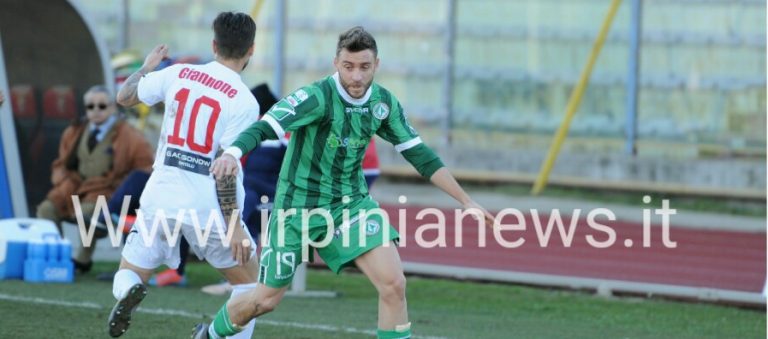 Avellino scarico al derby: la Casertana fa il pieno con Giannone
