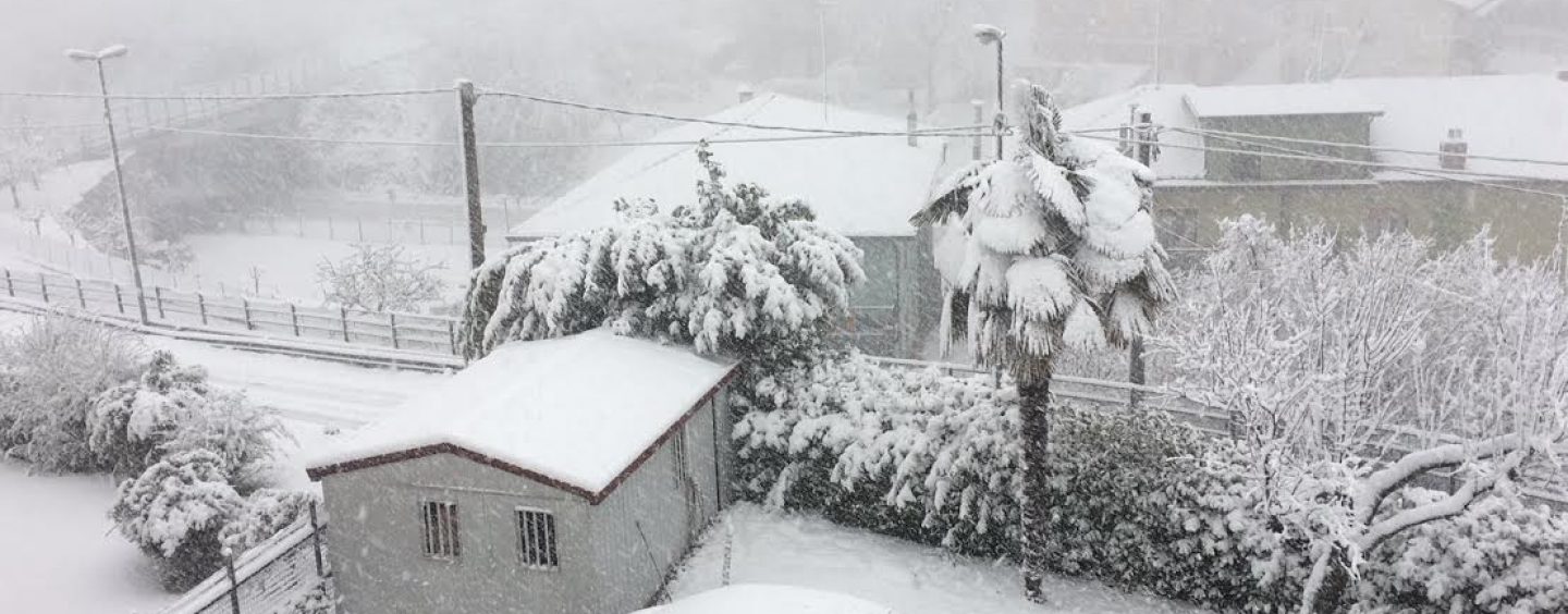 Allerta neve in alta Irpinia, chiusa autostrada: Coldiretti mette a disposizione trattori