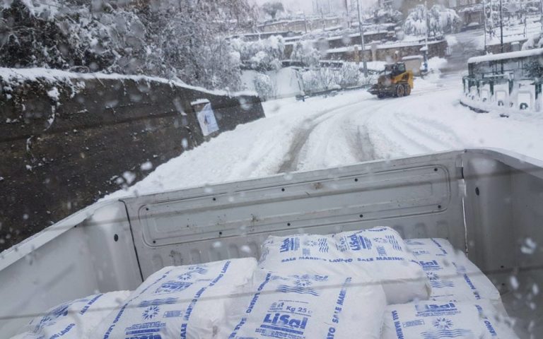 Emergenza neve, i sindaci irpini chiedono lo stato di calamità