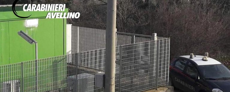 Montemiletto, rubano 10 accumulatori di corrente: in due nei guai