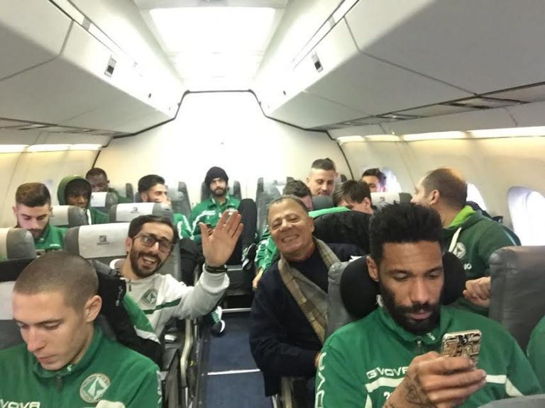 FOTO/ Avellino Calcio – Lupi, relax in volo con rotta su Trapani