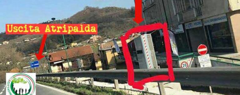 FOTO/ Sulla Variante ad Atripalda spunta un autovelox
