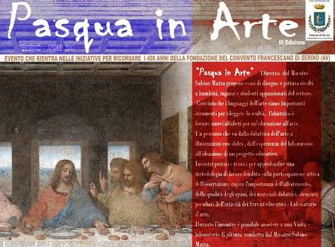 Serino, parte il Progetto “Pasqua in Arte”: la III Edizione