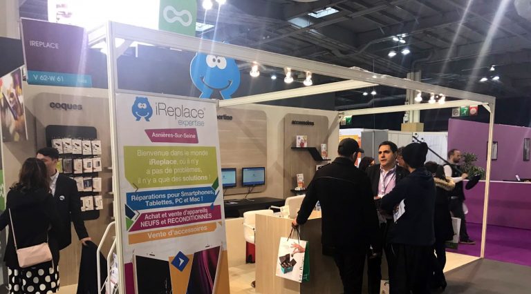 FOTO/ iReplace protagonista in Europa a Franchise Expo Paris 2017