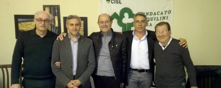 Sicet Cisl IrpiniaSannio, Pasquale Troise è il nuovo segretario