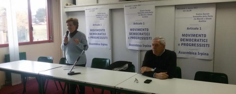 Dal No al Referendum alla scissione dal Pd, la nuova Sinistra si presenta in Irpinia