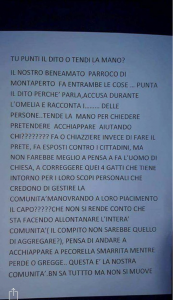 lettera parroco