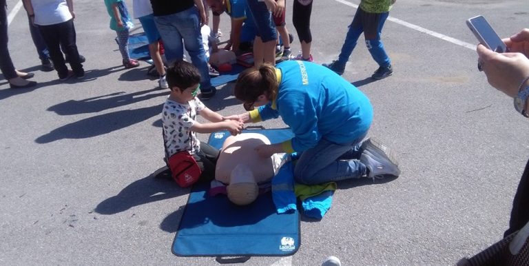 Protezione Civile, si comincia da bambini. Full immersion ad Aiello del Sabato