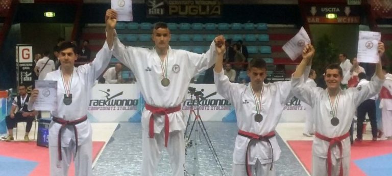 Taekwondo, Dimitri Marotti del team Saldutto è campione italiano
